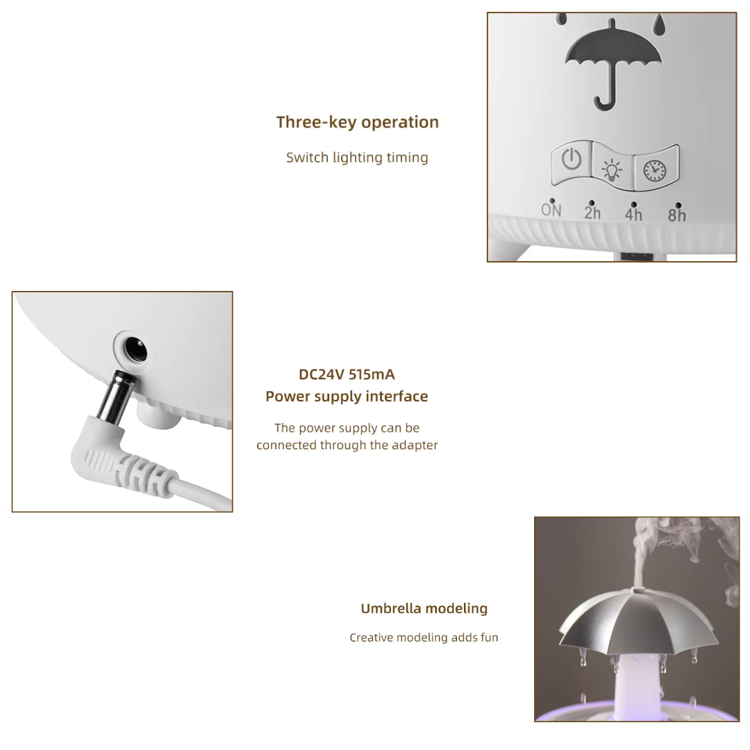 Rain-Effect Relaxing Diffuser